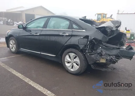 2015 Hyundai Sonata Hybrid z USA, uszkodzony, nr VIN KMHEC4A4XFA125074